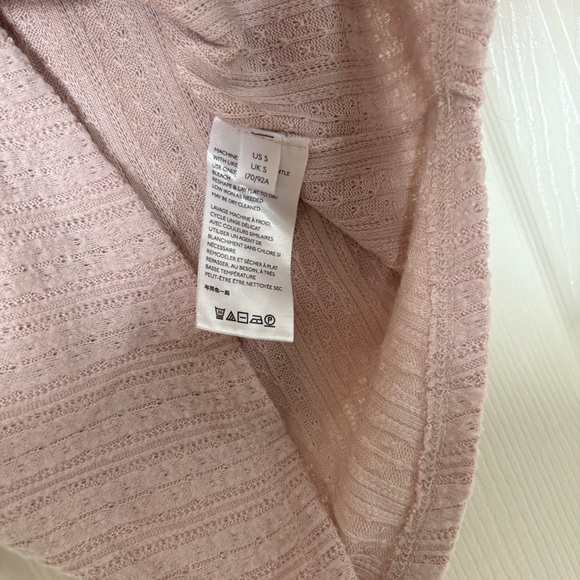 Free People Knit Henley Long Sleeve Top - Picture 5 of 6